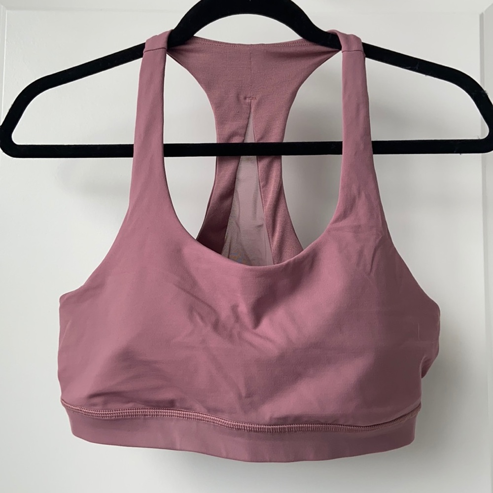 Lululemon dusty rose racerback bra
